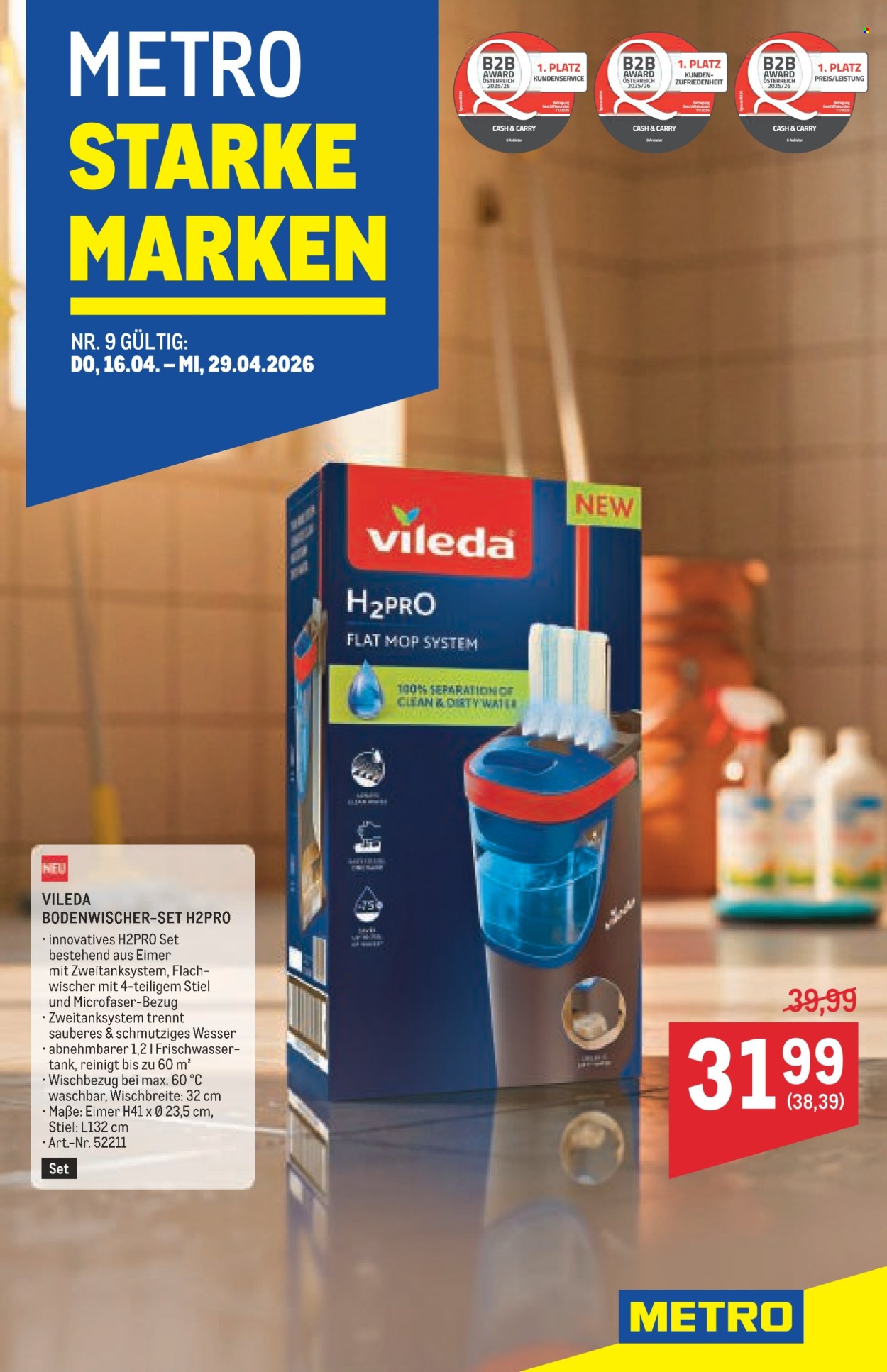 Angebote Metro - 16.4.2026 - 29.4.2026. Seite 1