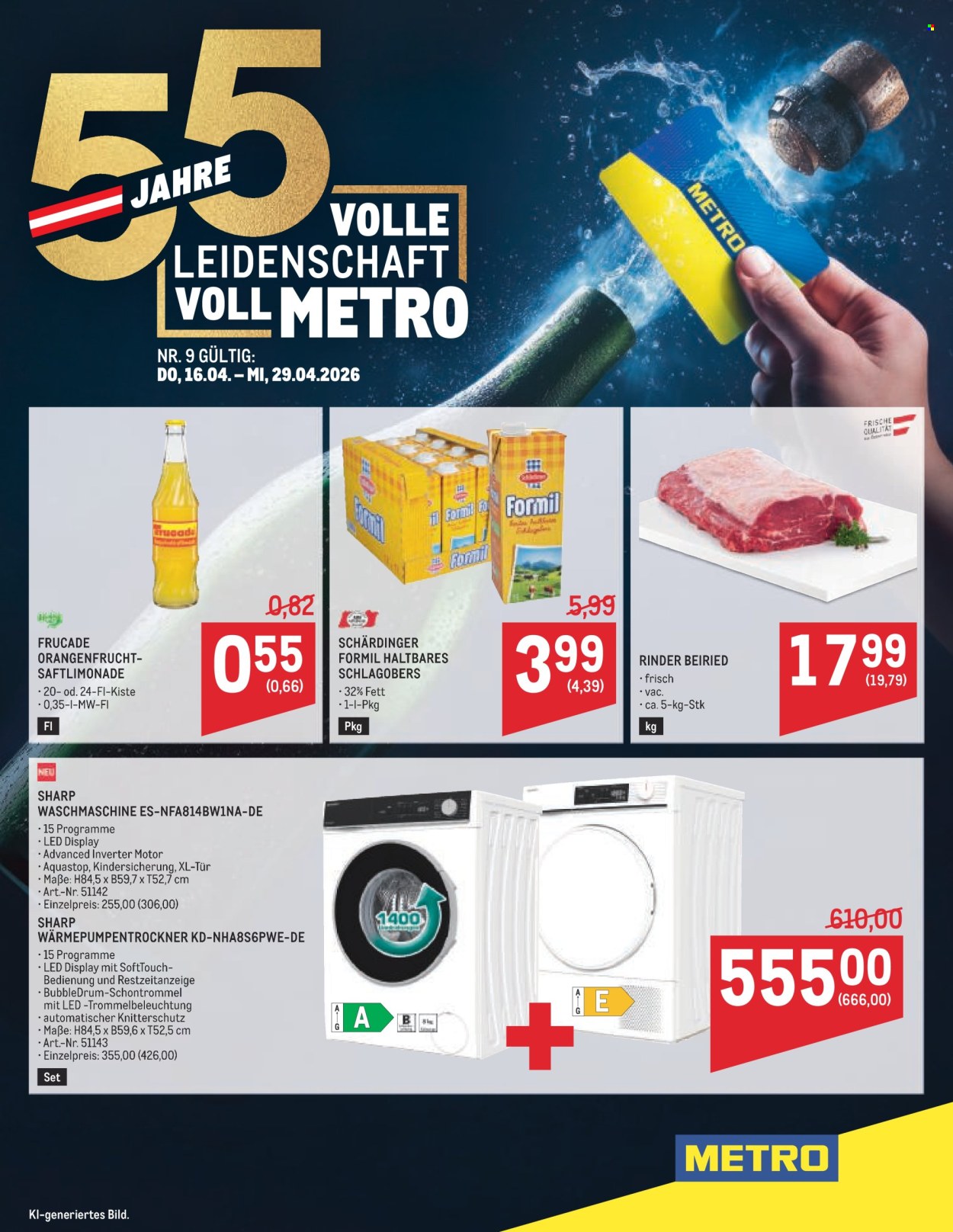 Angebote Metro - 16.4.2026 - 29.4.2026. Seite 1